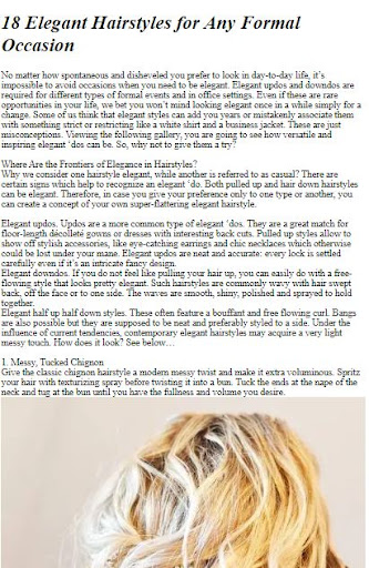 Wedding Hairstyles Tips