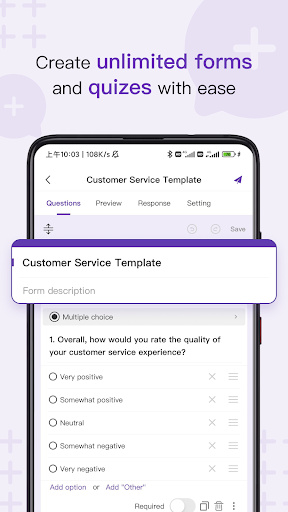 Forms App Screen 2