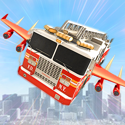 Image de l'icône Flying Fire Truck Transform