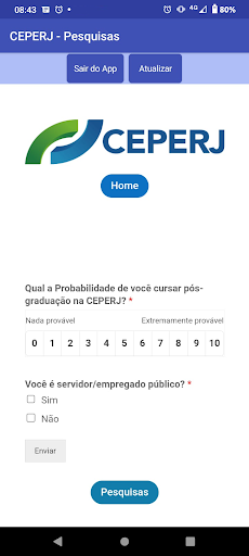 CEPERJ Pesquisas Screen 3
