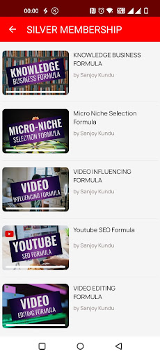 Android application Digital Evolution Hub screenshort