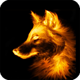 Fire Wolf Wallpaper icon