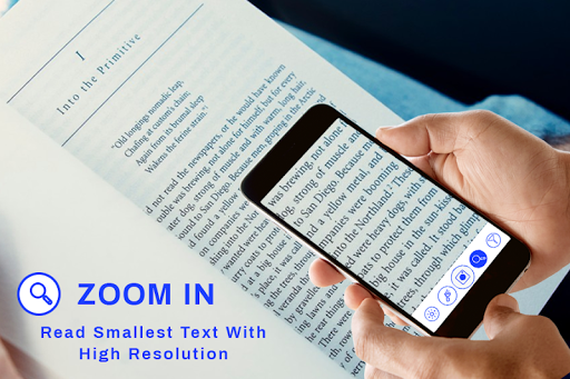 Android application Magnifying Glass & Flashlight screenshort