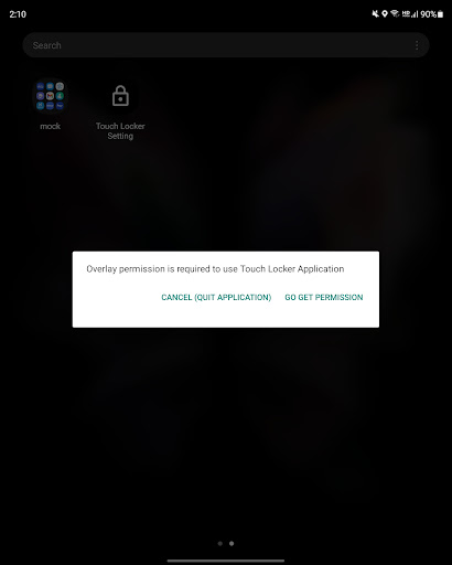 TouchLocker for Z Fold, Tablet Screen 3
