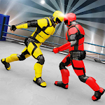 Cover Image of Télécharger Robot Ring Fighting Games : Robot Wrestling Games 1.0 APK