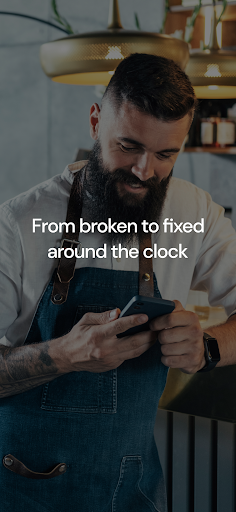 Android application Butler Service App screenshort