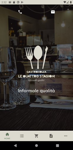 Android application Le Quattro Stagioni screenshort