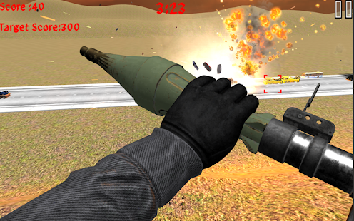 Rocket Launcher Traffic Shoot Screenshot