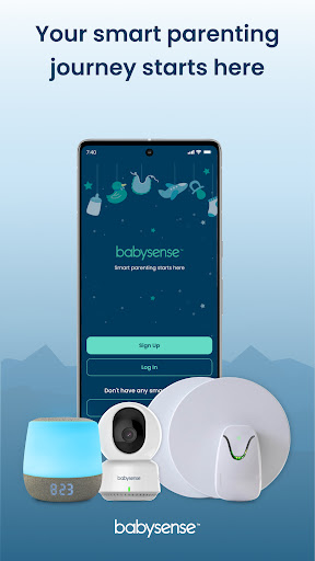 Screenshot of Babysense Smart Nursery