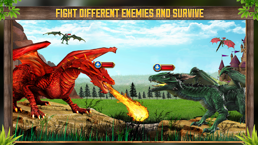Flying Dragon Simulator Games  screenshots 1