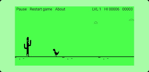 Cactus Run Premium - Dino jump Screen 2