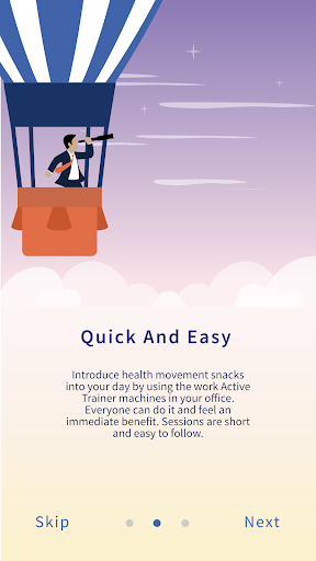 Work Active™ Screen 2