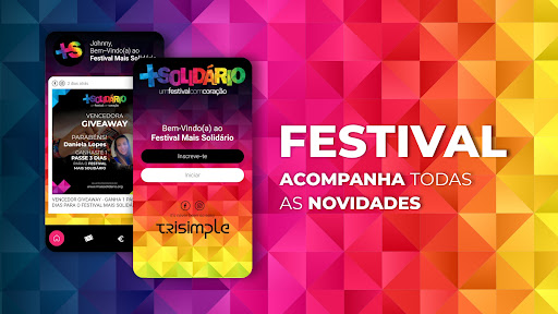 Android application Festival Mais Solidário screenshort