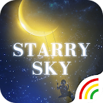 Cover Image of Download Starry Sky Keyboard Theme  APK