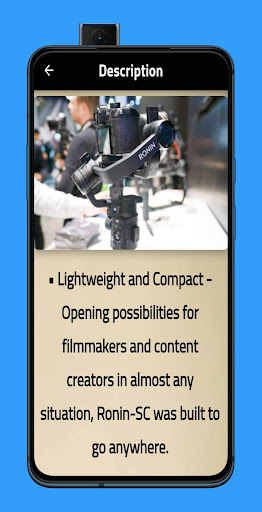 DJI RONIN SC GUIDE Screen 2