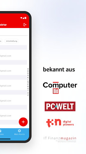 S-Trust | Passwort-Manager Screen 2