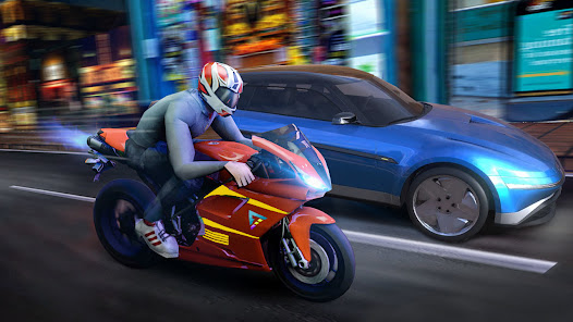 Moto Traffic Bike Race Game 3d  screenshots 13