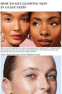 Glowing Skin Makeup Tips