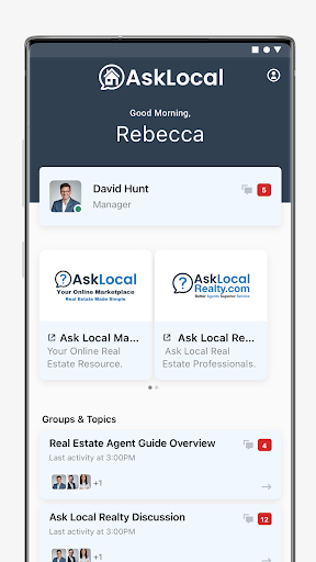 Android application Asklocal Marketplace screenshort