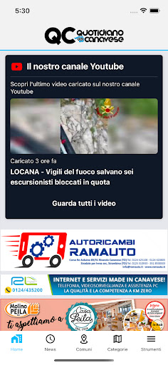 QC Quotidiano del Canavese Screen 2