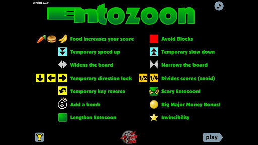 Android application Entozoon screenshort