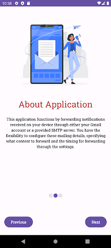 Notification Forward Screen 2