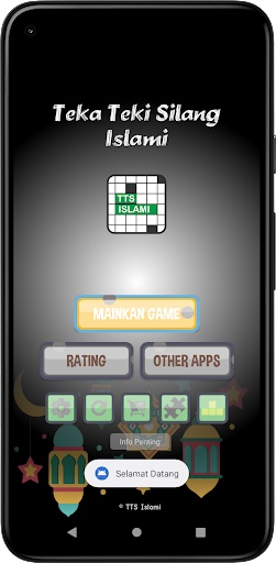 Android application TTS Islami : Teka Teki Silang screenshort