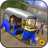 Mountain Auto Tuk Tuk driver - Offroad Rickshaw 3D icon