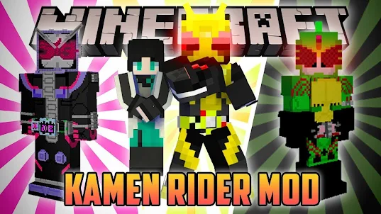 Kamen Rider Skin Mod For MCPE