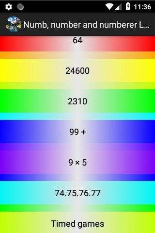 Numb number numberer SuperLite Screen 3