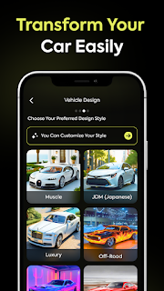 AI Car Designer Modify Style