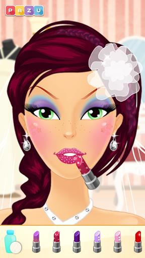 Makeup Girls - Wedding dress up games for kids 4.66 screenshots 2