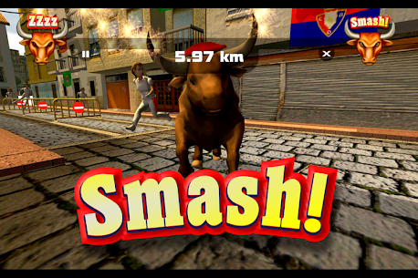 Pamplona Smash Bull Runner v1.1.7 (MOD, Unlimited Everything) Free For Android 4