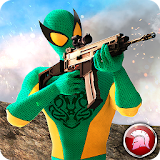 Spider Hero Sniper  vs Monster SWAT Team icon