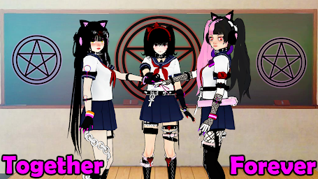 SchoolGirl AI 3D Anime Sandbox