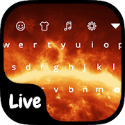 Fire Live Keyboard Theme