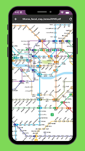 2023 年首爾地鐵地圖