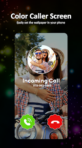 Color Call Screen: Call Theme
