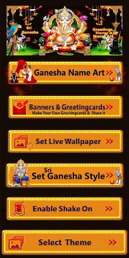 Ganesha Blessing LiveWallpaper Screen 3