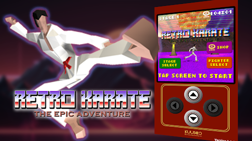 Android application RETRO KARATE screenshort