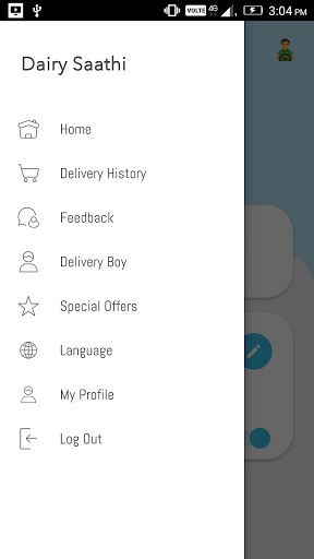 Samurai Dairy Customer app