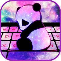 Тема для клавиатуры Galaxy Baby Panda