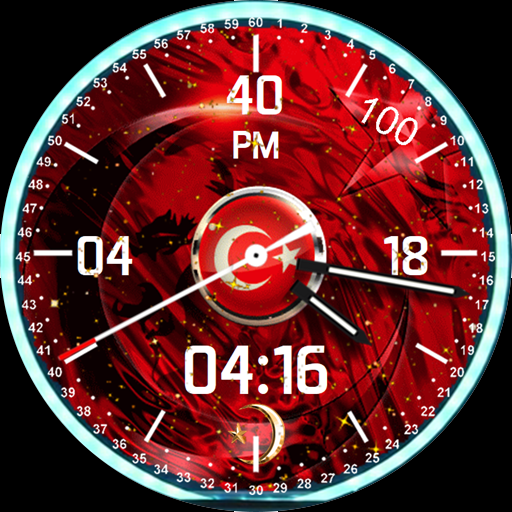 Turkish Flag Watch Face