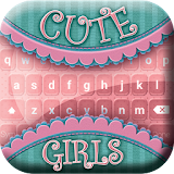 Super Cute Keyboard for Girls icon