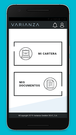 Varianza App Screen 2