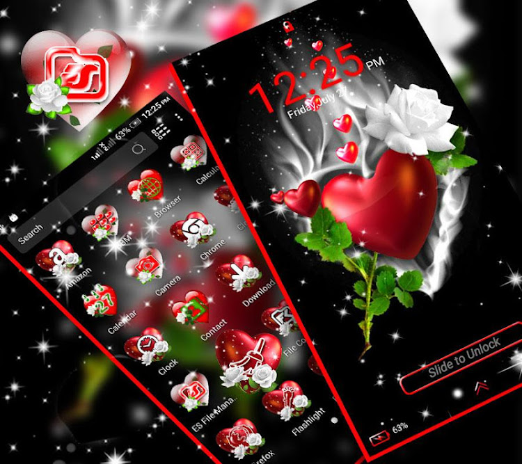 Love Heart Launcher Theme - 5.0 - (Android)