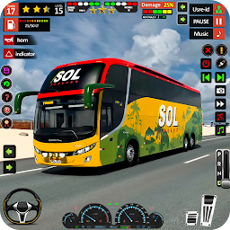 American Bus Driving Game 2025