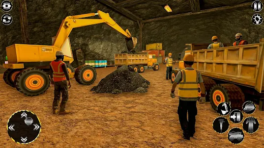 煤炭 礦業 遊戲 挖土機 模擬器