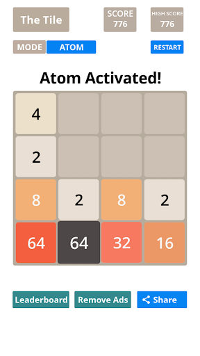 Advanced 2048 The Tile
