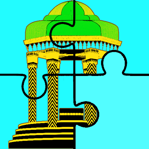 پازل اماکن و بازیگر زن ایرانی logo